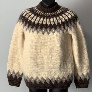 HP Icelandic Lopi Wool Sweater